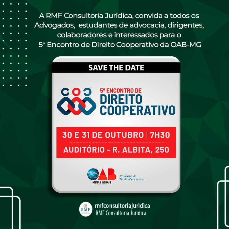 5º Encontro de Direito Cooperativo da OAB-MG
